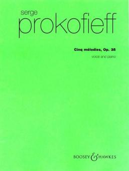 5 Mélodies op. 35 