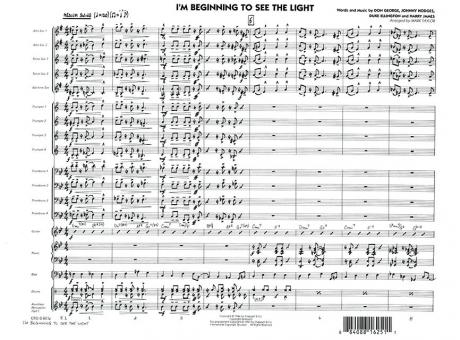 I'm Beginning To See the Light 