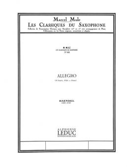 Sonate Nr. 3 (Flute Trav.): Allegro 
