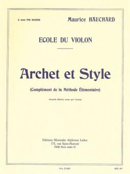 Archet et Style 