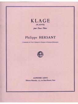 Klage (Plainte) 