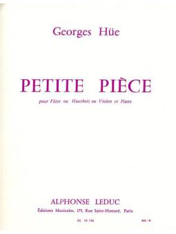 Georges Hue: Petite Piece in G major 