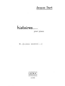 Histoires Nr. 6: Le Palais Abandonne 