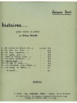 Histoires Nr. 7: Bajo La Mesa 