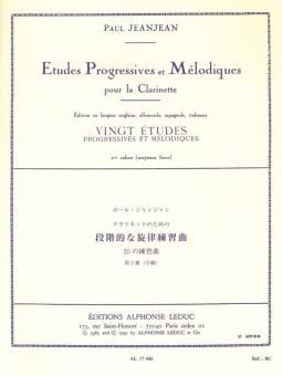20 Etudes Progressives et Melodiques Vol. 2 