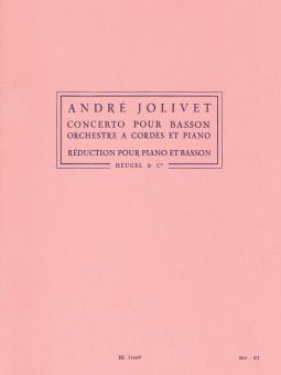 Concerto pour Basson et Orchestre à Cordes et Piano 