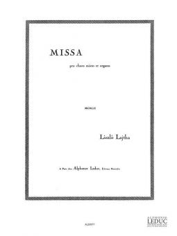 Missa Pro Choro Mixto Et Organo Op. 54 Partition 