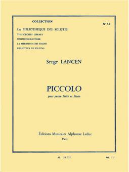 Lancen Piccolo Petite Lm012 Flute & Piano 
