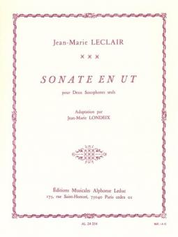 Sonate en Ut 