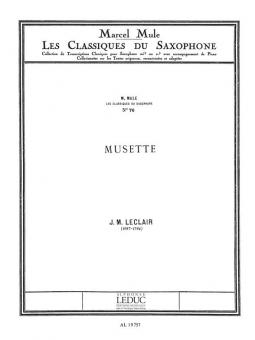Jean-Marie Leclair: Musette 
