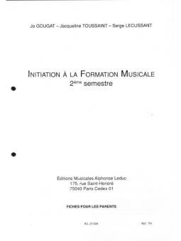 Initiation à la Formation Musicale (I.F.M.) 