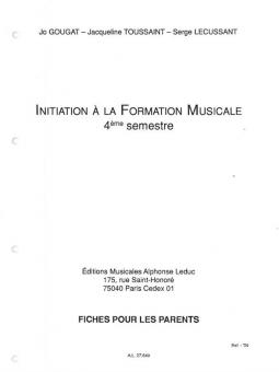 Initiation à la Formation Musicale (I.F.M.) 
