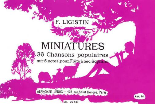 36 Chansons Populaires sur 5 Notes 