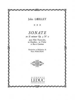 Sonate en Si Mineur Op. 3 No. 10 