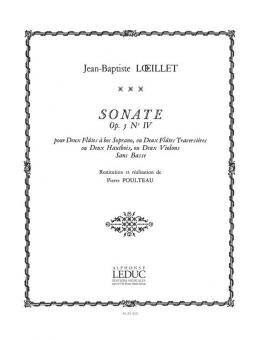 Sonate Op. 5 No. 4 
