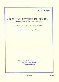 Apres Une Lecture De Goldoni 