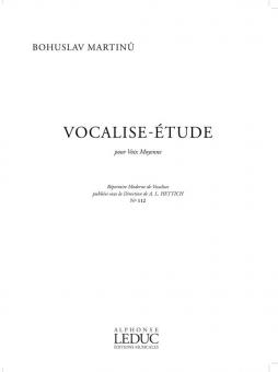 Vocalise-Étude No.112 