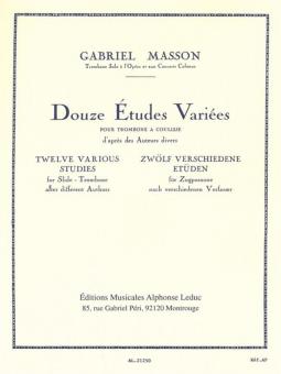 12 Etudes Variees 