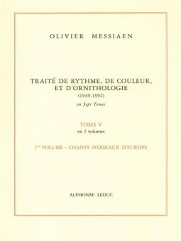 Traite De Rythme, De Couleur, EtD Ornithologie / tome V,Vol.1 