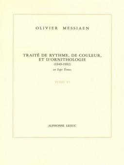 Traite de Rythme, de Couleur et D'Ornithologie 