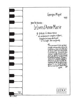 Livre D Anne-Marie 