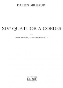 Quatuor a Cordes No. 14 