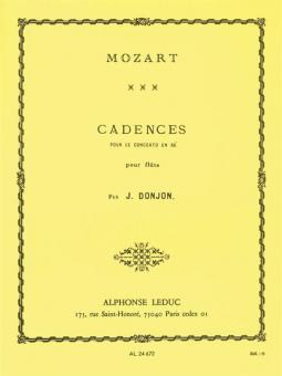 3 Cadences pour Le Concerto 