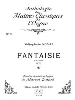 Fantaisie En Fa Mineur No.2 