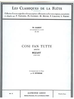 Cosi Fan Tutte: Ariette 