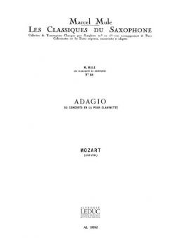 Concerto en La pour Clarinette:adagio 