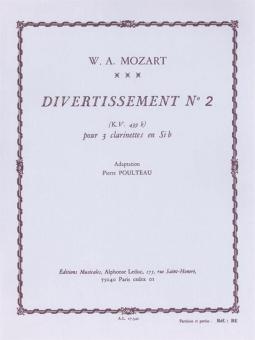 Divertissement Nr. 2 KV439b 