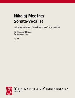 Sonate Vocalise op. 41/1 Standard