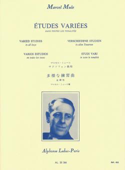 Etudes Variees Dans Toutes Les Tonalites 