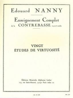 20 Etudes de Virtuosité 
