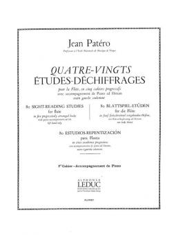 Jean Patero: 80 Etudes de Dechiffrages Vol. 1 