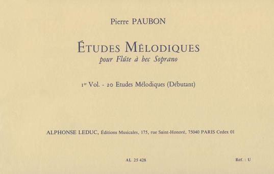 20 Etudes Melodiques 