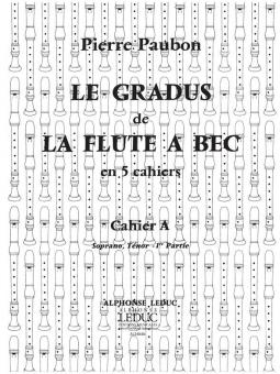 Gradus de La Flute A Bec Vol. A 