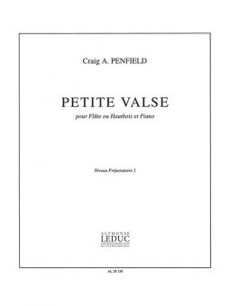 Petite Valse pour Flute Ou Hautbois et Piano 