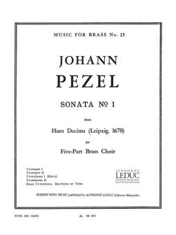 Sonata Nr. 1 (Hora Decima) 