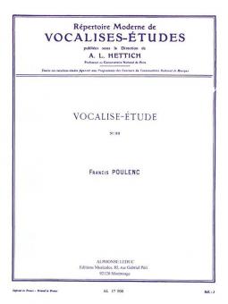 Vocalise Etude No.89 