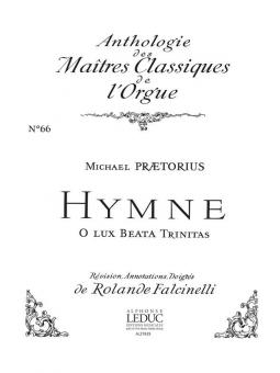 Hymne: O Lux Beata Trinitas 