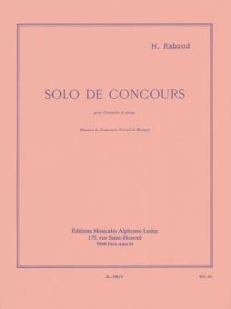 Solo De Concours Op. 10 