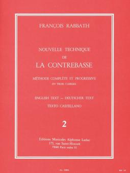 Nouvelle Technique de la Contrebasse Vol. 2 