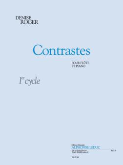 Contrastes (Cycle 1) pour Flute et Piano 