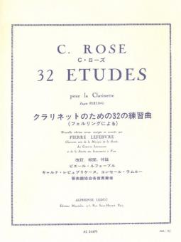 32 Etudes d'après Ferling 