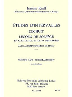 Etudes D Intervalles 