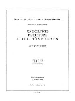 533 Exercices de Lecture et de Dictées Musicales 