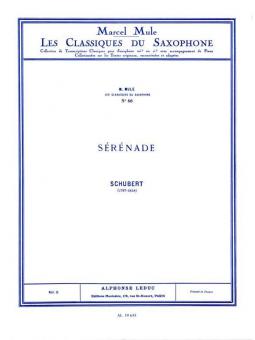 Franz Peter Schubert: Serenade 