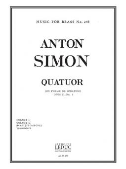 Quatuor Op. 21 Nr. 1 