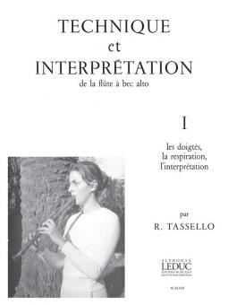 Technique et Interpretation De La Flute A Bec Alto 